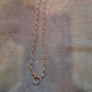 Coach Chain Link Collar Necklace